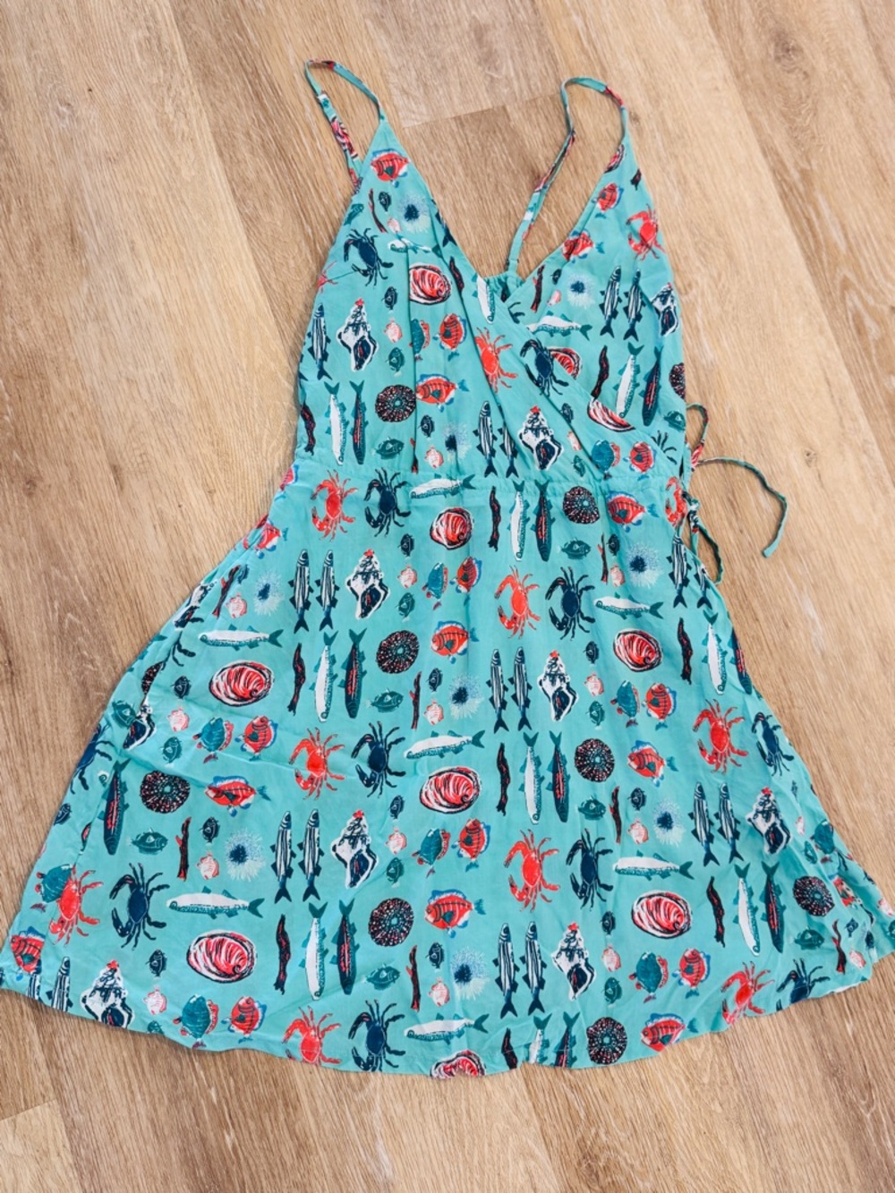Patagonia Pataloha Sea Life Print Dress, XS